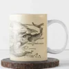 Taza Decorativa 11oz - Sirena y Corrientes
