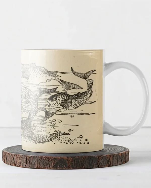 Taza Decorativa 11oz - Sirena y Corrientes