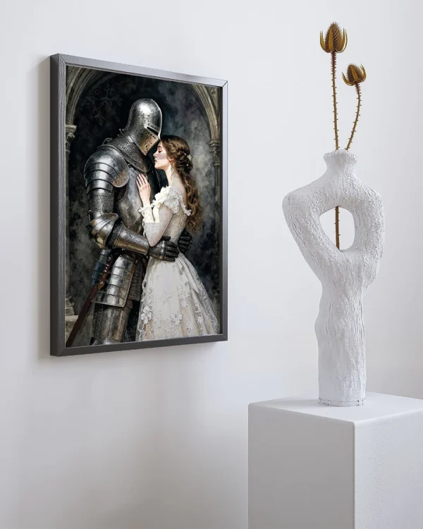 Lámina Artística - Armadura y Flor