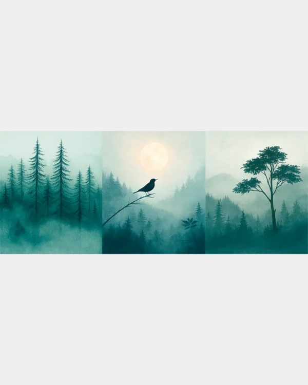 Taza Decorativa 11oz - Ecos del Bosque