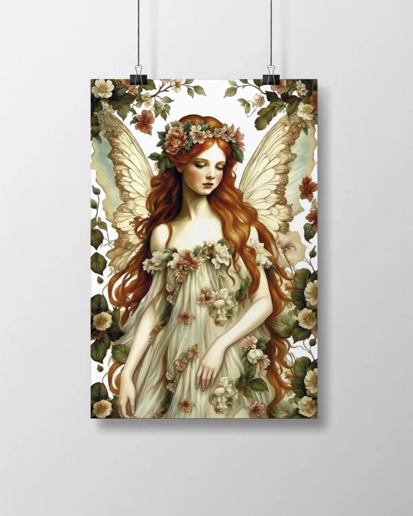 Lámina Artística - Hada Carmesí