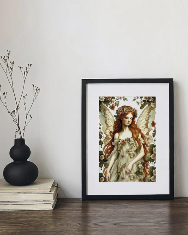 Lámina Artística - Hada Carmesí Lámina Artística - Hada Carmesí