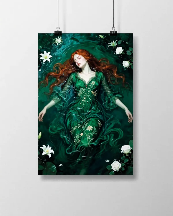 Lámina Artística - Lago Esmeralda