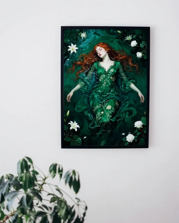 Lámina Artística - Lago Esmeralda Lámina Artística - Lago Esmeralda