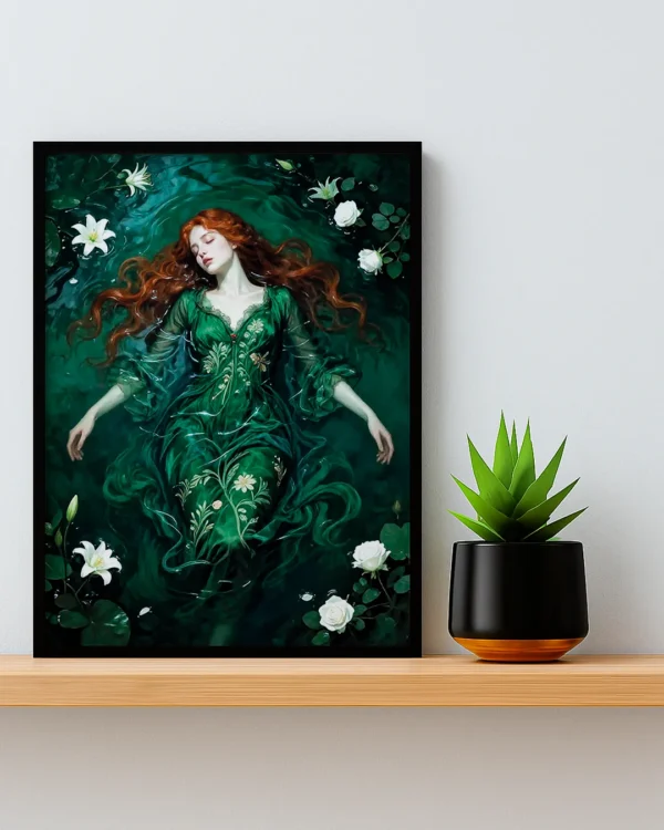 Lámina Artística - Lago Esmeralda Lámina Artística - Lago Esmeralda