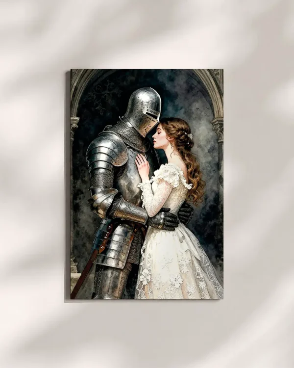 Cuadro de Aluminio - Armadura y Flor