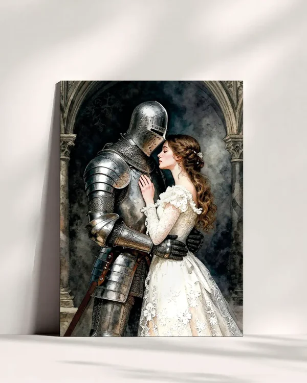 Cuadro de Aluminio - Armadura y Flor