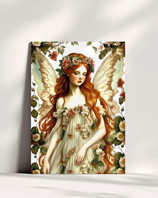 Cuadro de Aluminio - Hada Carmesí