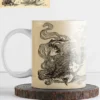 Taza Decorativa 11oz - Sirena y Corrientes