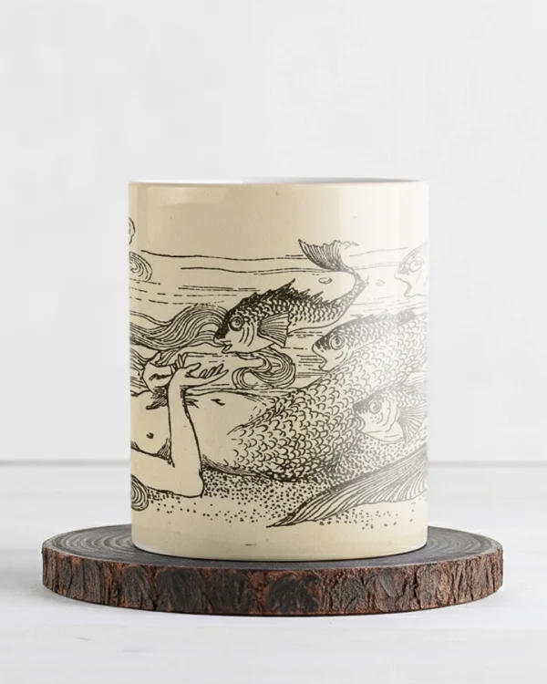 Taza Decorativa 11oz - Sirena y Corrientes