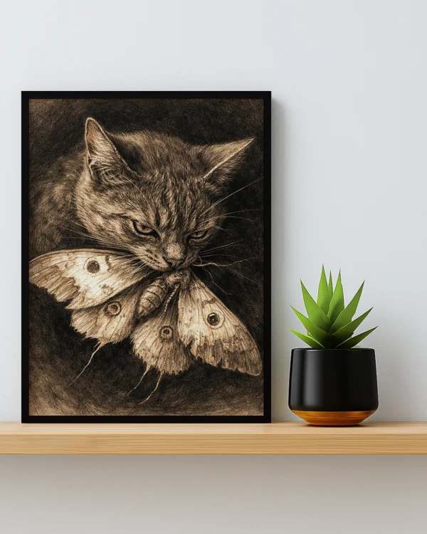 Lámina Artística - Delicada Presa